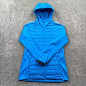 Under Armour Storm Fleece Lined Hooded Jacket Blue Lightweight Women's XS